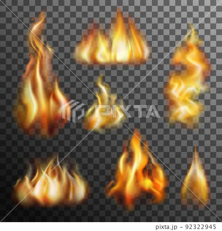 Fire Transparent Set 92322945