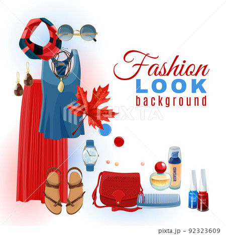 Fashion Look Background Fashion Look Background 92323609