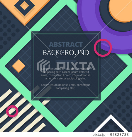 Abstract Notice Board Cover Background Design 92323788