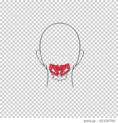 筋肉の簡単な図 後頭下筋群 筋肉の簡単な図 後頭下筋群 92326700