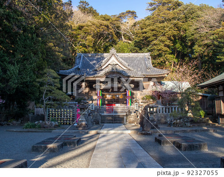白濱神社　境内風景　伊豆　伊豆最古の神社 92327055