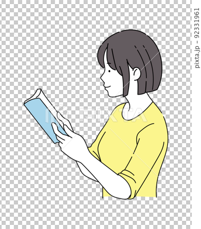 看書的女人 92331961