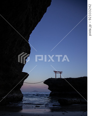 白浜海岸 白濱神社 下田の海 白浜海岸 白濱神社 下田の海 92333242