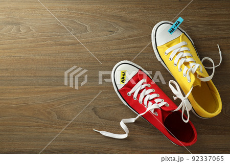 Concept of April Fool's Day, space for text Concept of April Fool's Day, space for text 92337065