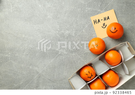 Concept of April Fool's Day, space for text 92338465
