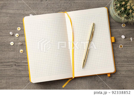 Concept of stationary accessories, space for text 92338852
