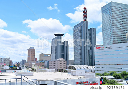 さいたま新都心駅 東口 東口デッキからの景色 さいたま新都心駅 東口 東口デッキからの景色 92339171