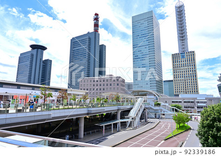 さいたま新都心駅　東口　東口デッキからの景色 92339186