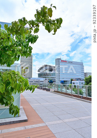 さいたま新都心駅 東口 東口デッキからの景色 さいたま新都心駅 東口 東口デッキからの景色 92339197