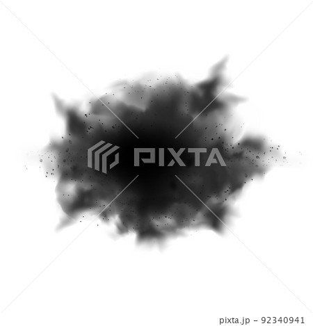dust coal realistic vector 92340941