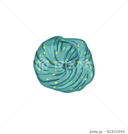 ball yarn wool cartoon vector illustration 92341044
