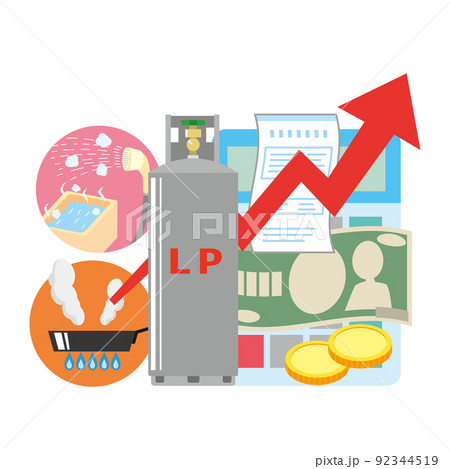 プロパンガスの値上げイメージ 92344519