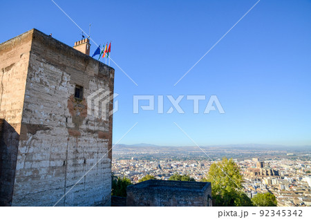 アルハンブラ宮殿　アルカサバ（グラナダ、スペイン・アンダルシア） 92345342