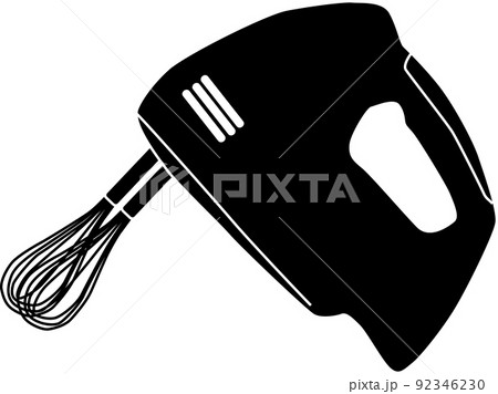 ミキサーのイメージ「シルエット」 ミキサーのイメージ「シルエット」 92346230