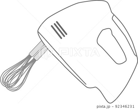 ミキサーのイラスト素材 ミキサーのイラスト素材 92346231