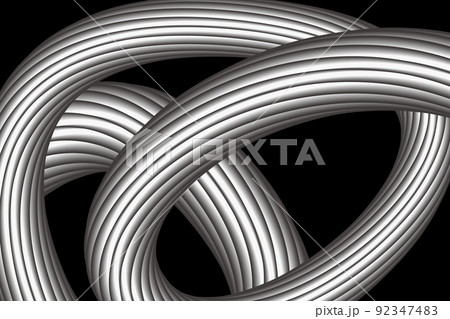 湾曲した 曲がる カール 92347483