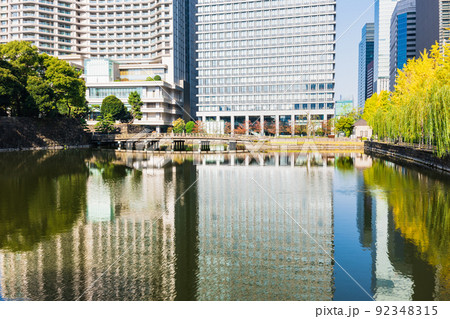 東京　和田倉濠と和田倉橋 92348315