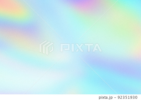 Abstract pastel holographic blurred grainy gradient background 92351930