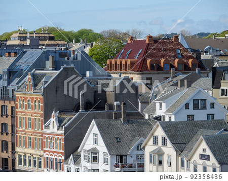 Haugesund city in norway 92358436