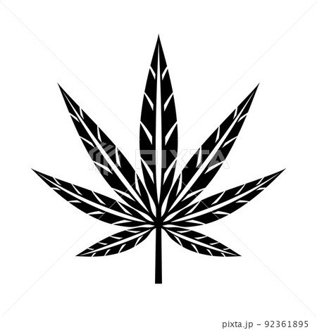 Cannabis Leaf 92361895