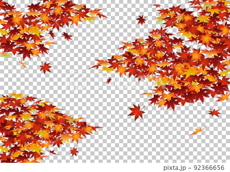 裝飾背景-秋葉 92366656