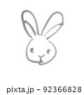 うさぎ 92366828