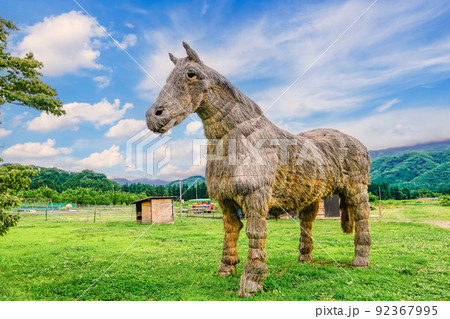 藁の馬 92367995