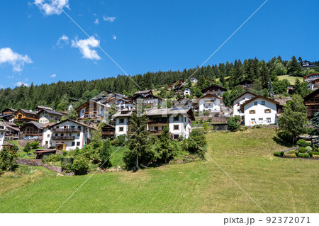 Ortisei Seceda cable car view 92372071