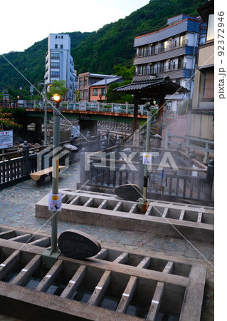 湯村温泉山間にある湯けむりのい郷 湯村温泉山間にある湯けむりのい郷 92372946