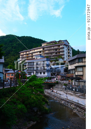 湯村温泉山間にある湯けむりのい郷 湯村温泉山間にある湯けむりのい郷 92372947