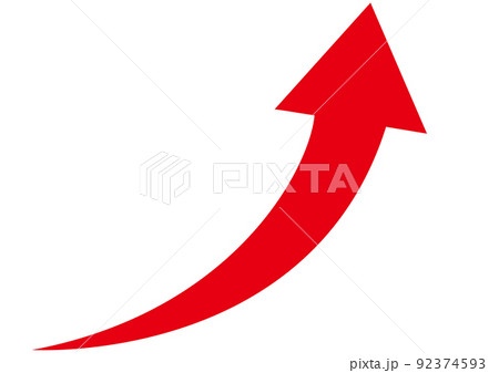 矢印,上昇,成長,上がる,アップ,伸びる,回復,効果,増加,上昇中,急成長,上向き,急上昇,成績 92374593