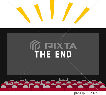映画のエンド画面 92375500