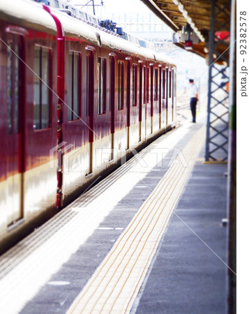 鉄道風景　チルトシフト 92382578