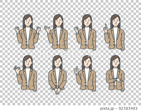 商務人士插圖集 92383483