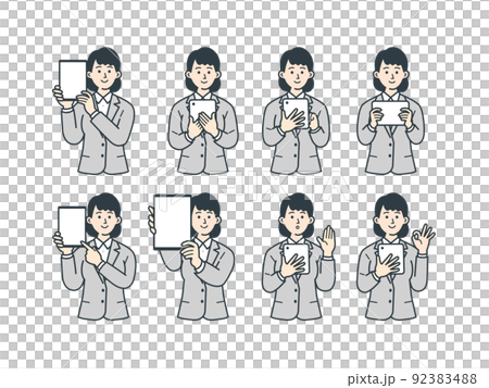 商務人士插圖集 92383488