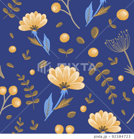 pattern beautiful red, pink flowers and herbs in vector for creating a bouquet, booklet, decorating pattern beautiful red, pink flowers and herbs in vector for creating a bouquet, booklet, decorating 92384723