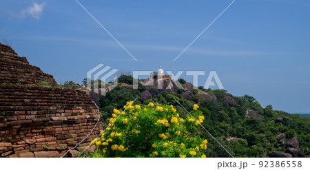 Sithulpawwa Buddhist Monastery landscape scenery, Sithulpawwa Buddhist Monastery landscape scenery, 92386558