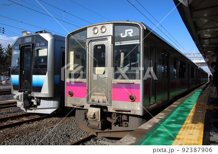 津軽線GV-E400系・701系電車（青森⇔蟹田／三厩） 92387906