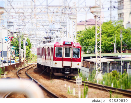 鉄道風景 チルトシフト 鉄道風景 チルトシフト 92389650