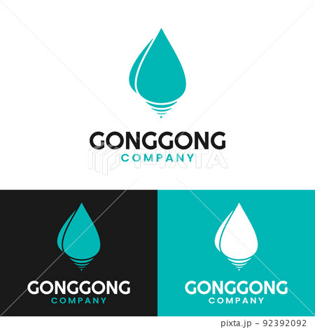 Snail Shell or Gonggong Logo Design Template 92392092