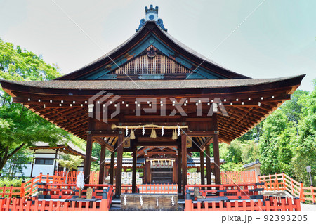 京都 建勲神社 拝殿 92393205