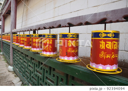 【モンゴル・テレルジ国立公園】 アリヤバル寺院 【モンゴル・テレルジ国立公園】 アリヤバル寺院 92394094