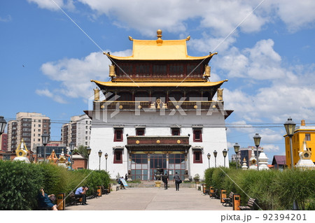 【モンゴル・ウランバートル】ガンダン寺 92394201