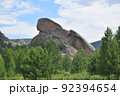 【モンゴル・テレルジ国立公園】 亀石 92394654