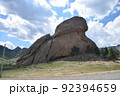 【モンゴル・テレルジ国立公園】 亀石 92394659