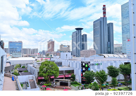 さいたま新都心駅 東口 東口デッキからの景色 さいたま新都心駅 東口 東口デッキからの景色 92397726