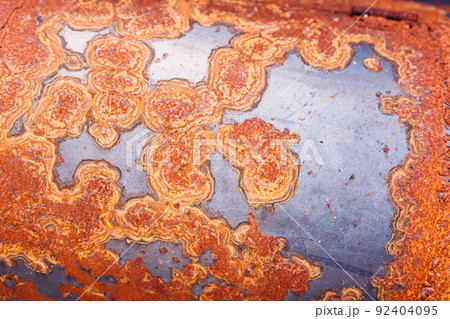 Grunge red color rust and paint texture background. red metal background painted in red with scratches. Grunge red color rust and paint texture background. red metal background painted in red with scratches. 92404095