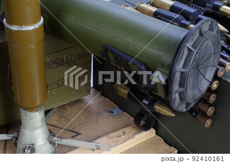 army crate of ammunition with ammunition 92410161