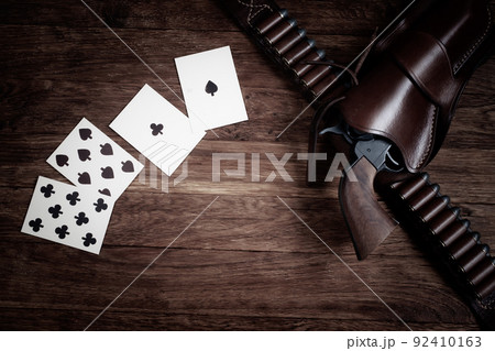 Dead man's hand. Two-pair poker hand consisting of the black aces and black eights, held by Old West folk hero, lawman, and gunfighter Wild Bill Hickok when he was murdered while playing a game. Dead man's hand. Two-pair poker hand consisting of the black aces and black eights, held by Old West folk hero, lawman, and gunfighter Wild Bill Hickok when he was murdered while playing a game. 92410163