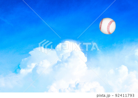 大空に舞う白球 大空に舞う白球 92411793